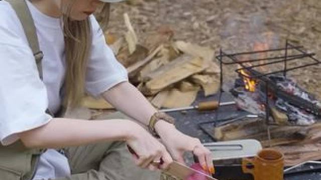 露营吃洋气版地瓜 #露营报告