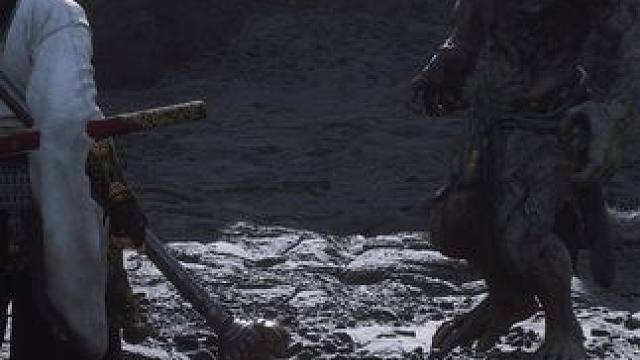 黑悟空BOSS对战篇：石猿硬钢二郎神 #黑神话悟空  #steam游戏 #游戏中的瞬间 猴毛召唤出来