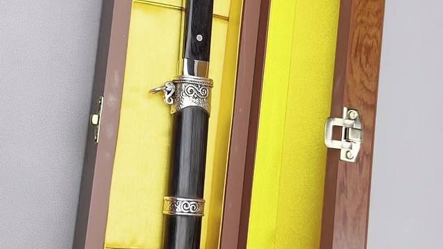 999纯银蒙古餐刀收藏