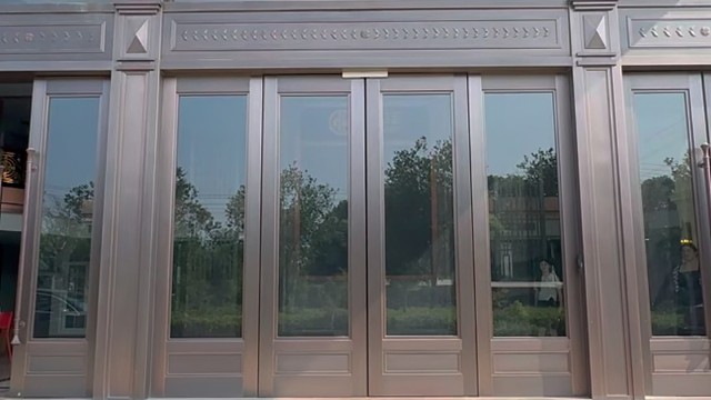 智能感应系统#铜门 #苏州 #中宝天一铜门 #别墅门 #系统门