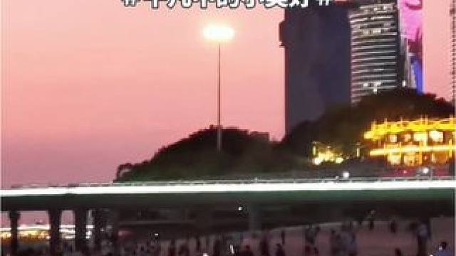 厦大白城海沙滩，黄昏更美丽！#手机摄影 #厦大白城沙滩。