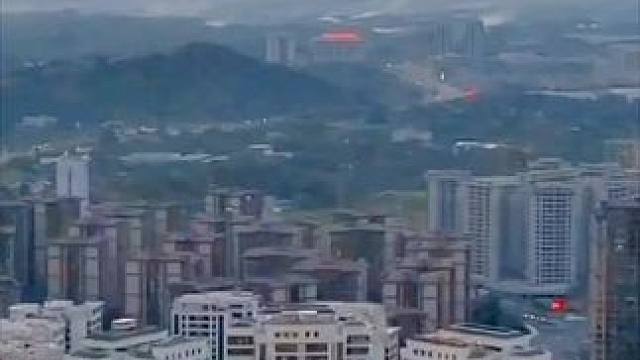 航拍中国四川省自贡市城市风景夜色撩人！#城市风景一角 #这是我的家乡 #在家看风景 ！