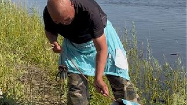 #户外捕鱼 #好多鱼