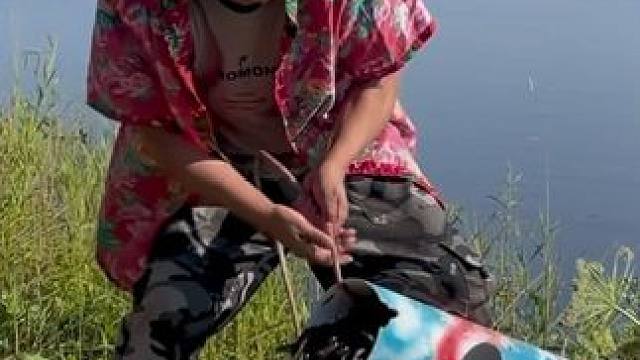 #户外捕鱼 #好多鱼