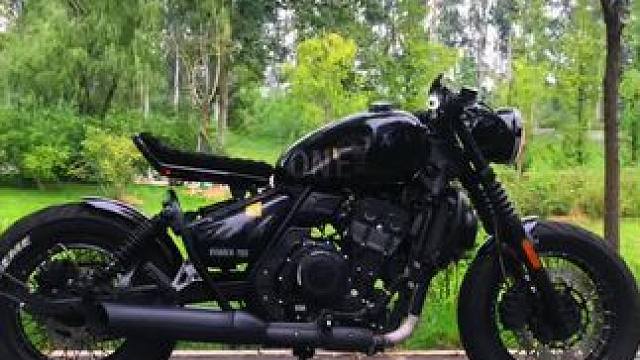 长江700是那天提的，下午开始的取经之路！ 
#长江450s #长江400 #bobber #机车改