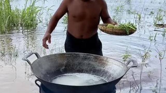 东南亚乡村生活 #原始美味 ##农村生活 #我的乡村生活 #农村美食