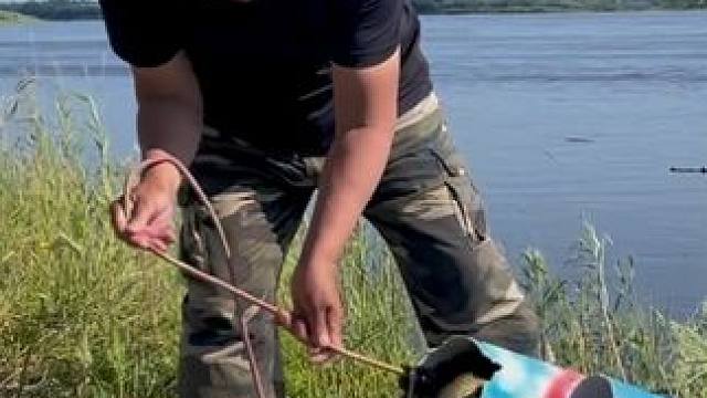 #户外捕鱼 #好多鱼