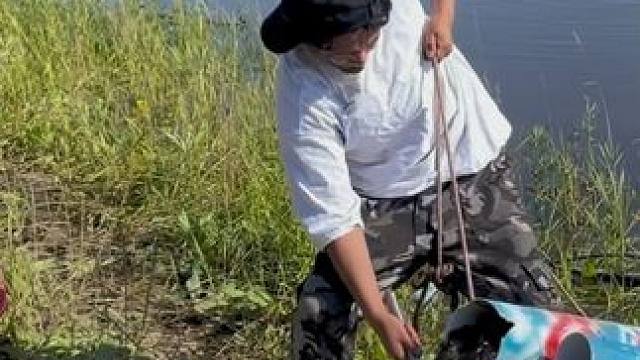 #户外捕鱼 #好多鱼