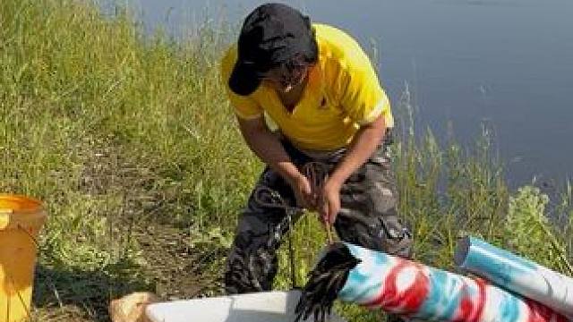 #户外捕鱼 #好多鱼