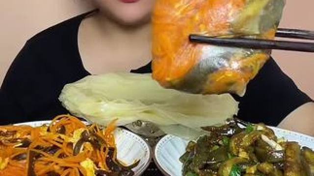 #筋饼 #筋饼卷菜