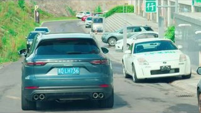 保时捷卡宴，做了一个简单的升级。#保时捷卡宴 #保时捷 #改装是一种态度 #排气声浪 #贝西车行