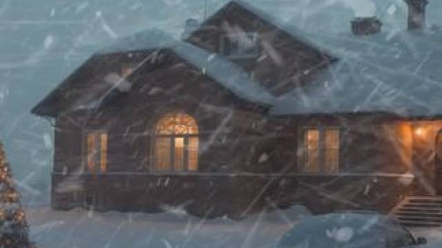 暴风雪夜，回到温暖的住所，伴随着巨大风雪，放松入睡 #白噪音 #白噪音合集 #助眠声音 #睡眠音乐推