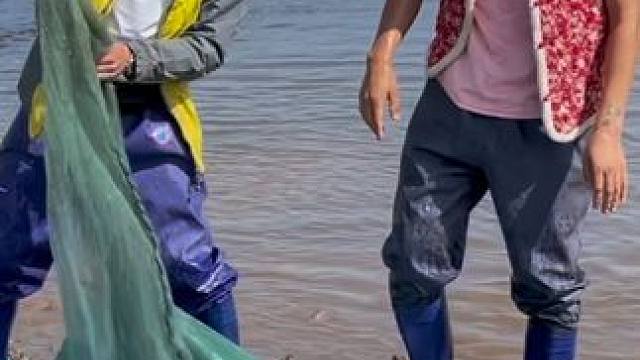 #户外捕鱼 #好多鱼