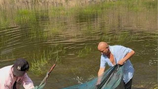 #户外捕鱼 #好多鱼