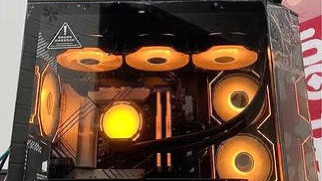 I9 14900KF➕4080S华硕海景房游戏开发设计 #diy电脑 上海买电脑，DIY电脑，实体店