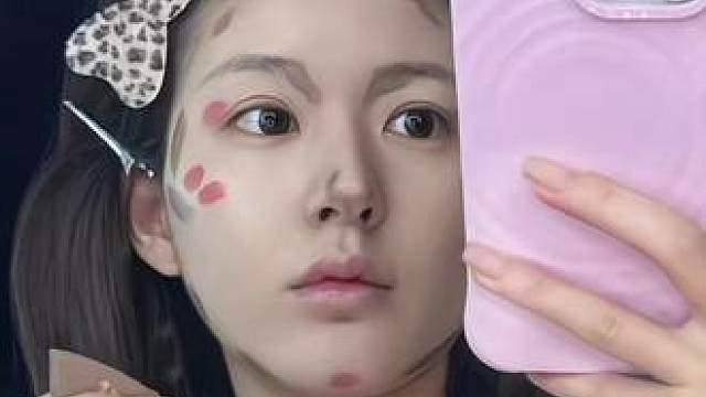 跟着露思学妆容～我也要变成美女！#太好看了叭 #化妆 #平价好物分享 #美妆