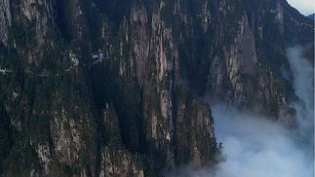 这里不是仙侠界，也不是张家界，这里是湖南莽山的云端栈道#航拍莽山 #一座不用爬的山 #莽山五指峰景区