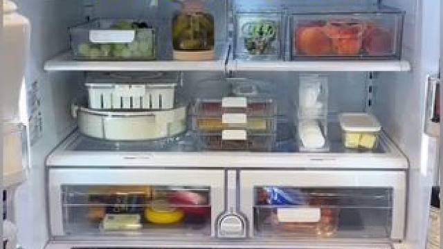 沉浸式收纳整理｜精致女人沉浸式冰箱收纳整理vlog～✨☺️ 
#收纳整理 #冰箱收纳 #填满冰箱 #