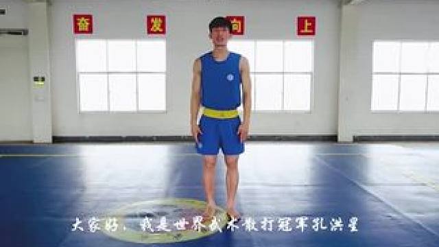 世界冠军教你练散打，点个关注，持续更新！#武术散打 #散打教学