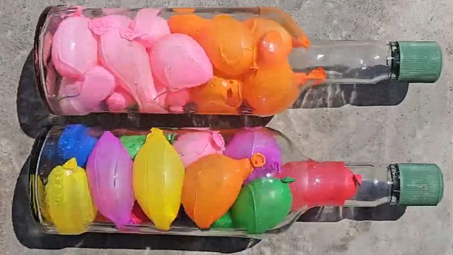 楼梯滚瓶子爆破解压时刻