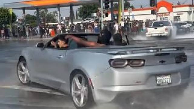 街头漂移#雪佛兰  #漂移