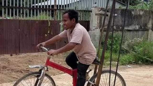 东南亚矮子自行车烤鸡 #东南亚八面佛 #我的乡村生活 #我的农场生活