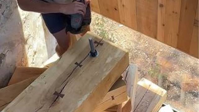 美国1909年建造的旧谷仓翻新修复！ #能工巧匠 #谷仓翻新 #木工diy #改造老房子 #制作过程