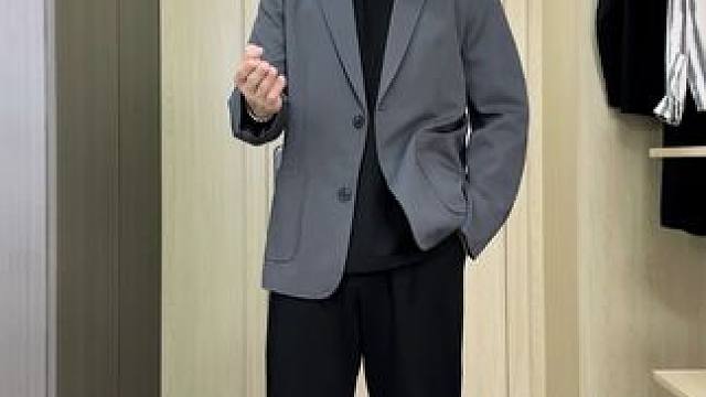 #男生穿搭   #气质轻熟风   #休闲西装 #穿出高级感