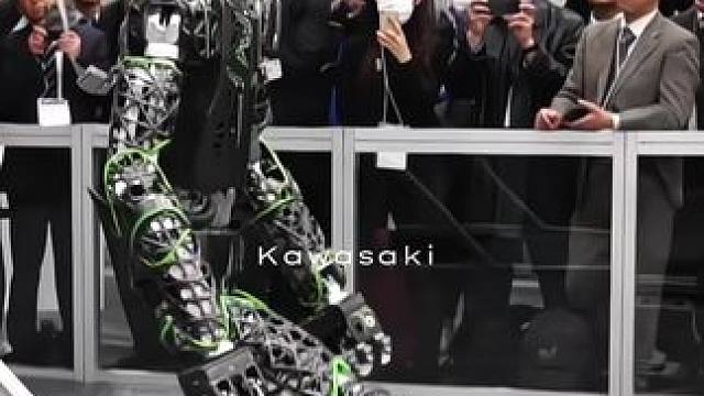 川崎重工｜川崎不仅玩转摩托车 还有机器人 #机车 #摩托车 #川崎重工 #kawasaki