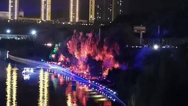 五度湿地公园—中秋晚会彩排 