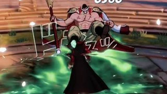 无伤对局  剑豪鹰眼单刷两个白胡子#航海王热血航线