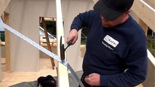 德国木质保温房的施工工艺！ #木屋建造 #施工工艺 #木房子制作过程 #房屋建造 #别墅设计施工