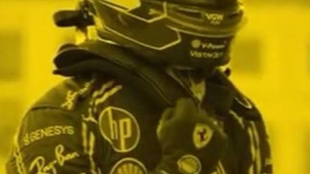 F1阿塞拜疆排位赛，勒克莱尔杆位圈车载回放！