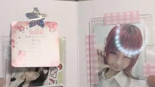 外国小姐姐沉浸式打包小卡 #打包视频 #助眠解压 #强迫症治愈系 #声控解压 #超治愈的声控手帐