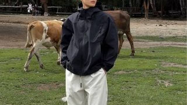 三合一冲锋衣帅死了 #男生穿搭 #三合一 #cleanfit