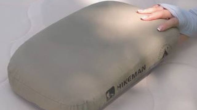 超舒适的户外枕头，能让睡眠更加舒适，而且整套还能拆下清洗 #户外枕头 #露营枕头 #折叠枕头