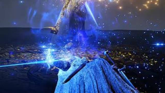 蓄力已久的回头斩！#艾尔登法环 #超燃 #拉达冈