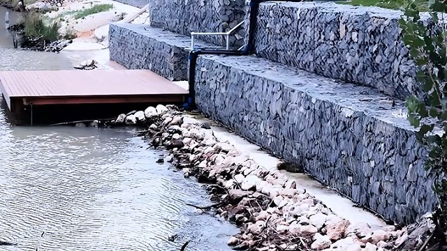 #石笼网生产厂家#水利工程#河道治理#护坡