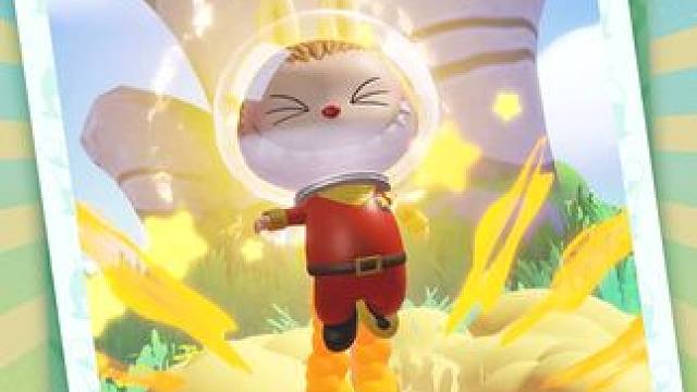 圆圆的脑袋，大大耳朵 LABUBU和大家说
中秋快乐！
#梦想家园手游 #泡泡玛特 #泡泡玛特梦想家