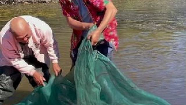 #户外捕鱼 #好多鱼