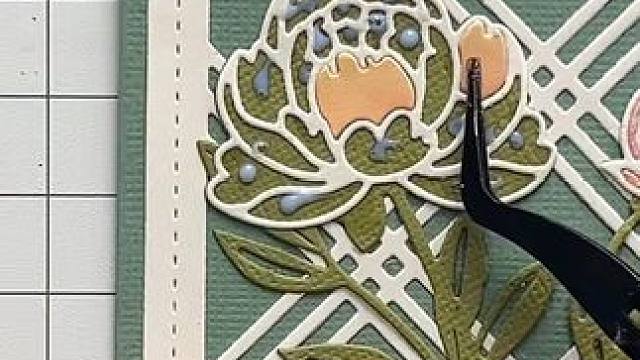 外国小姐姐沉浸式做卡片 #助眠解压 #强迫症治愈系 #解压 #极度舒适 #解压声控