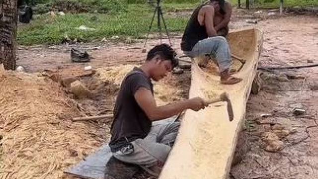 棕桐船来了 #东南亚矮子#东南亚八面佛 #我的乡村生活