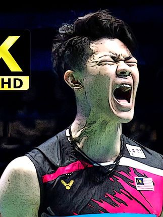 【4K羽毛球】当年状态爆棚的大马怒兽 —— 李梓嘉！ 2021全英公开赛决赛 李梓嘉 vs 安赛龙
