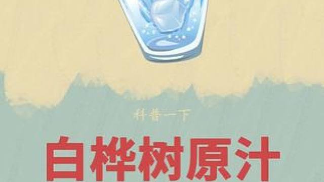 东北人一问一个不吱声，老外们曾经卖到天价的白桦树汁，咱们东北居然也有#中国制造 #白桦树汁 #日本