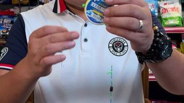 久岩快挂钓鱼主线 如果你不会连接八字环，可以用这款快挂钓鱼主线，操作非常简单。#钓鱼主线推荐 #鱼线