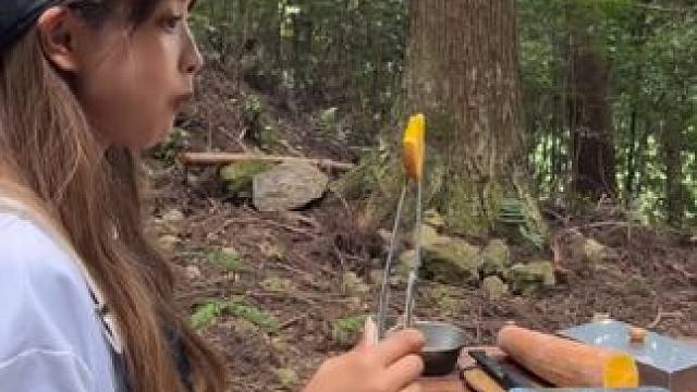 你们那边这个瓜叫啥 #露营报告 #户外美食