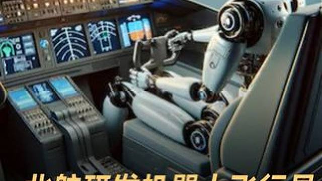 北航研发机器人飞行员，可完全独立操控飞机 北航研发机器人飞行员，悬停、前飞、后飞无压力，可完全独立控