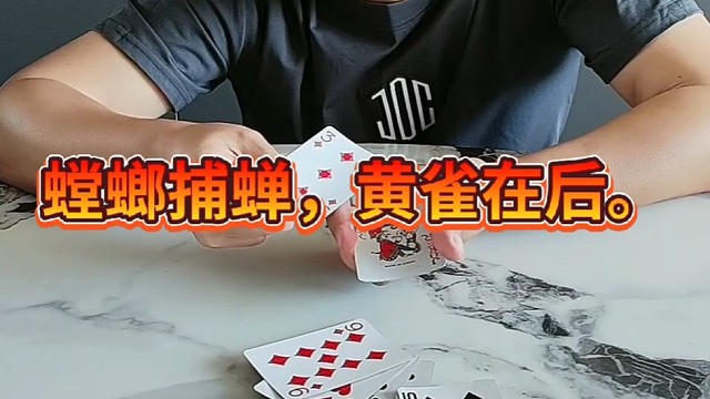 螳螂捕蝉黄雀在后