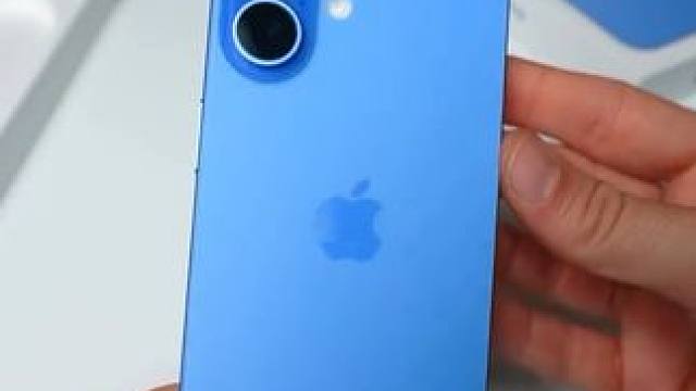 iPhone16群青色快速开箱 #科技启示录 #数码科技