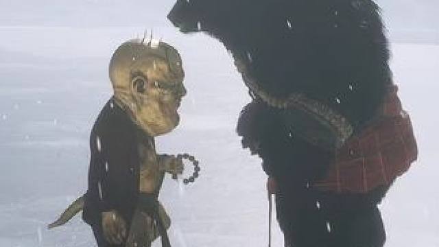 黑神话悟空boss对决-金池长老vr黑熊精，#黑神话悟空创作激励 #黑神话悟空 #黑神话 #黑神话金